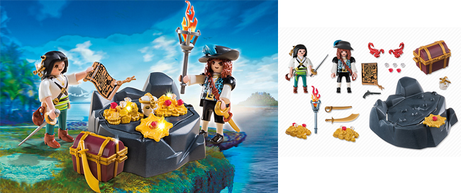 The Pirate A Nous Le Tresor Royal playmobil pirate et le trésor royal | Mon anniversaire pirate
