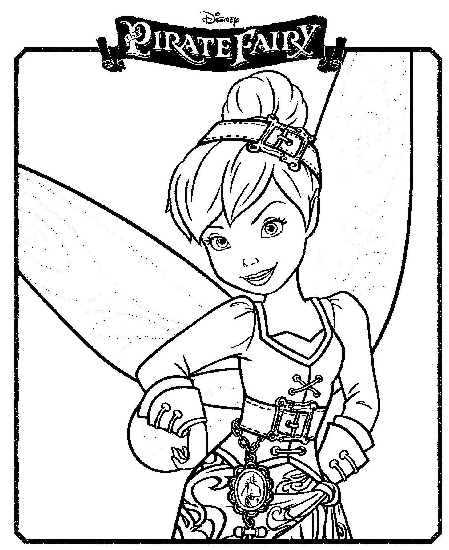 Coloriage Pirate Fille A Imprimer