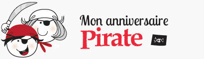 logo du site sur les anniversaires pirate