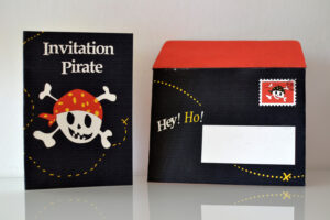 invitation anniversaire pirate gratuit en francais